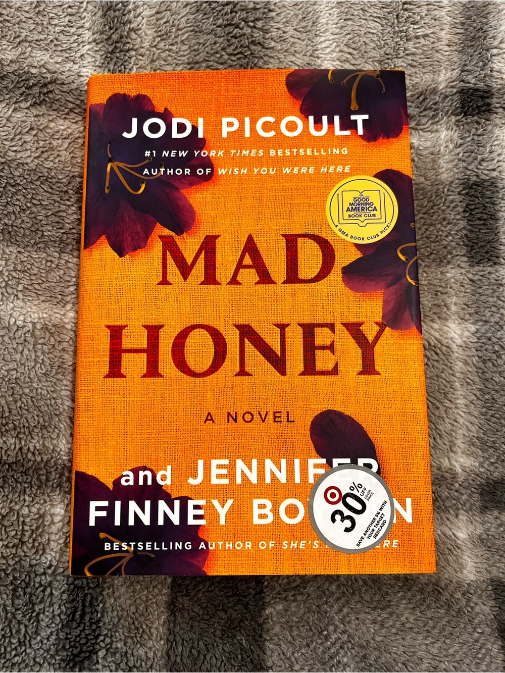 Mad Honey by Jodi Picoult & Jennifer Finney Boylan — Orange Cover Edition